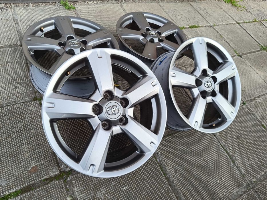 ОРИГИНАЛНИ джанти 17 ' цола 5x114,3 TOYOTA RAV 4 / ТОЙОТА РАВ 4 ET45 7j