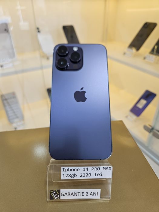 Iphone 14 pro max 128gb 2Ani Garantie