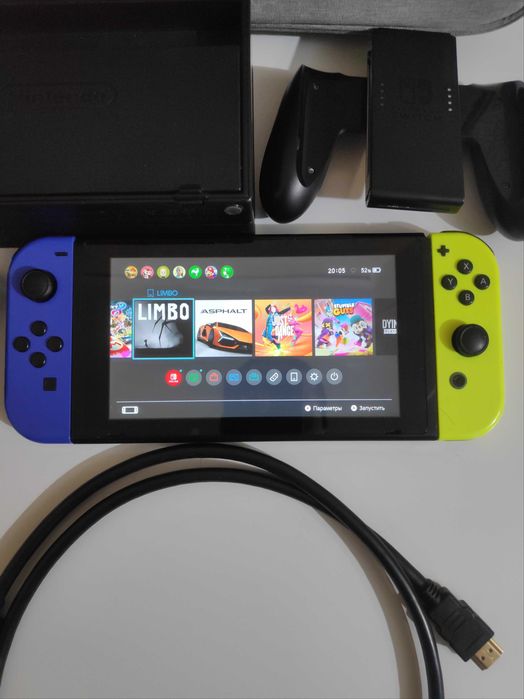 Nintendo Switch Игровая приставка + карта на 256Гб Нинтендо Свич