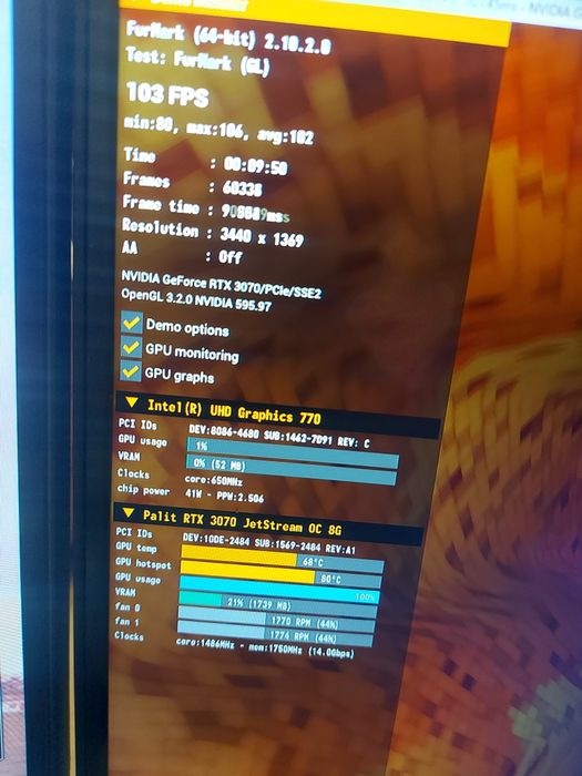 Видеокарта Palit RTX 3070 Gaming pro 8GB
