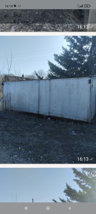 Продам гараж металлическим 7*3