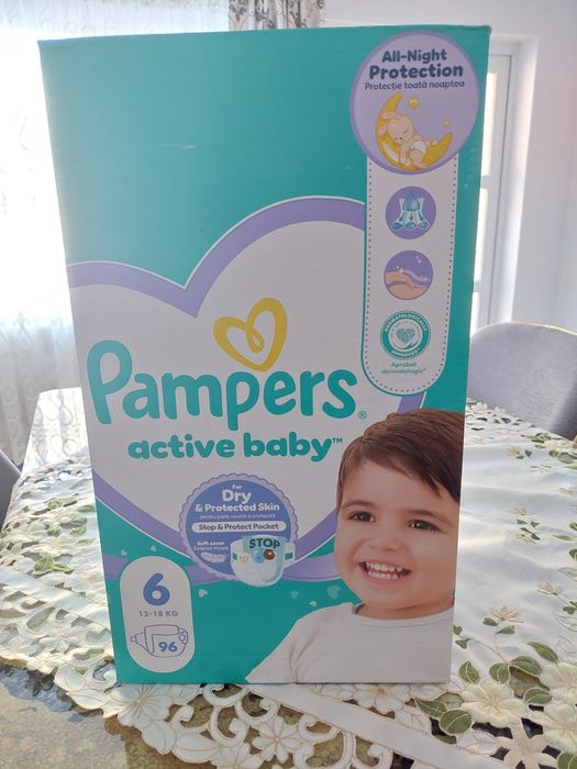Pampers nr 6 activ baby bax sigilat