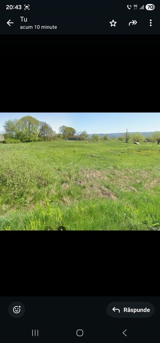 Vând teren intravilan CF. 66354, de 3.278 mp, front stradal de 41,09 m