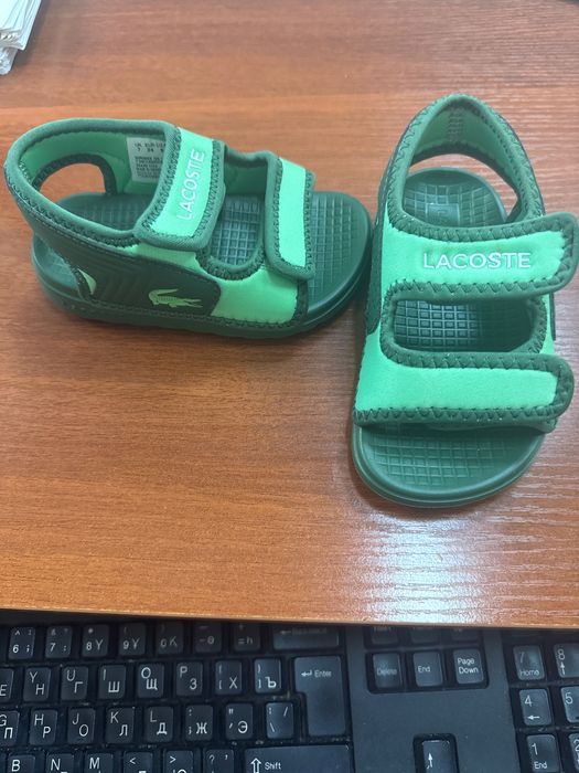Сандалии Lacoste