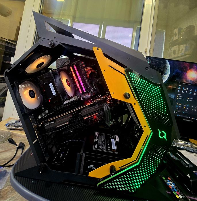Геймърски компютър i7-8700K/ GTX 1080 Ti/ 16GB RAM/ 256GB  NVMe/ 1TB HDD