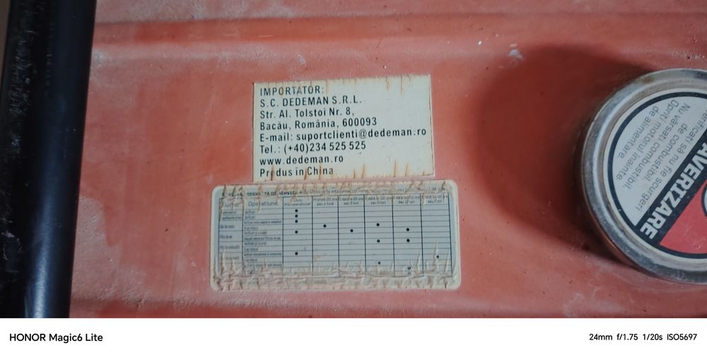 Generatir Panzer 6kw