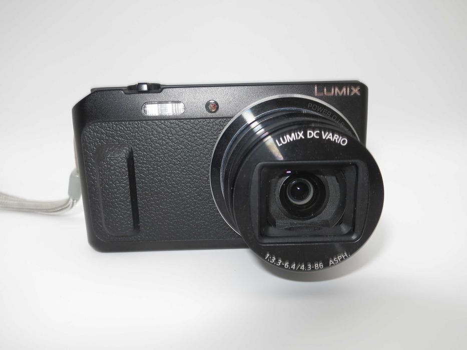Panasonic LUMIX DMC TZ57 компактна дигитална камера с голям 20х оптичен зум, цифров фотоапарат 16mp и Full-HD видео с въртящ се селфи екран