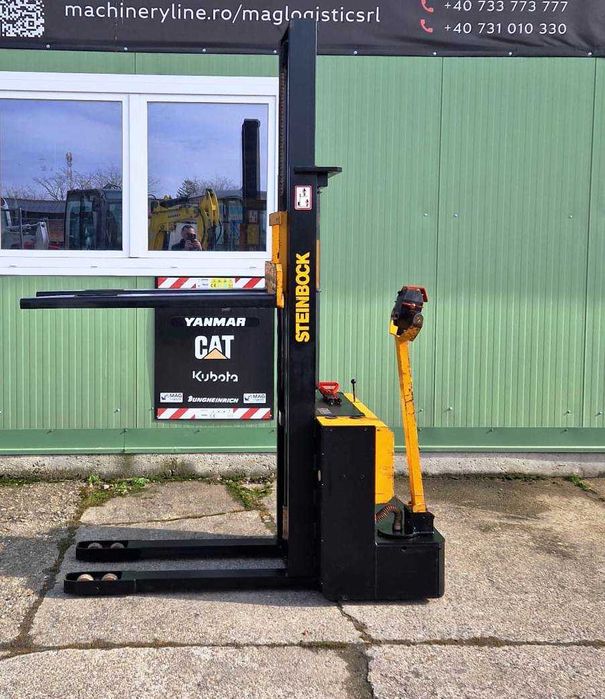 transpaleta electrica cu catarg Steinbockt