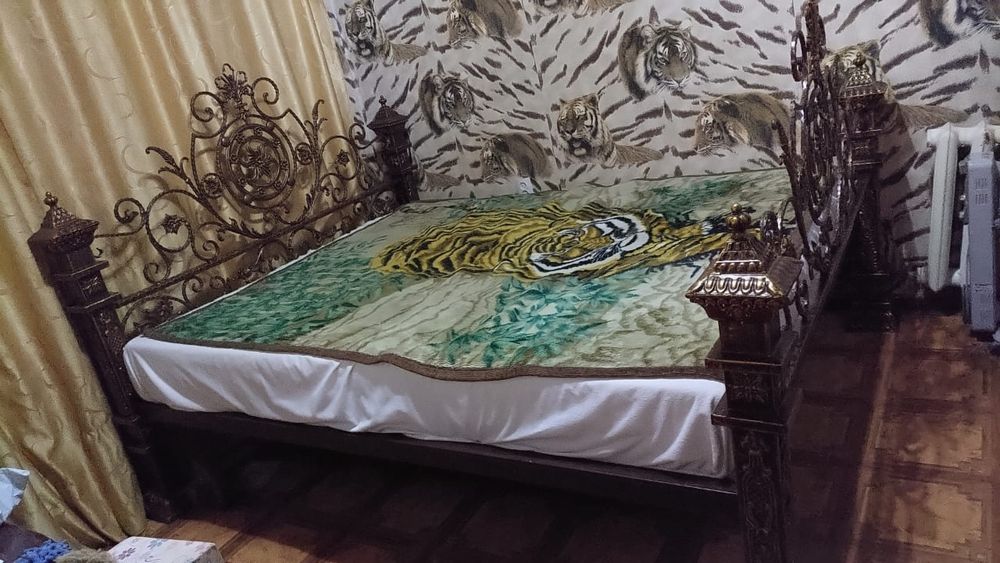 Кованная кровать ручной работы