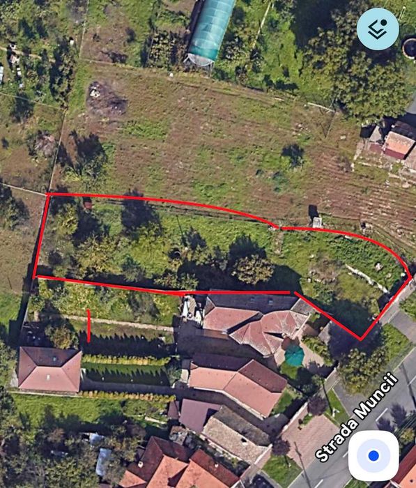 Proprietar – Teren intravilan 962 mp, Aradul Nou, Str. Muncii, toate utilitățile