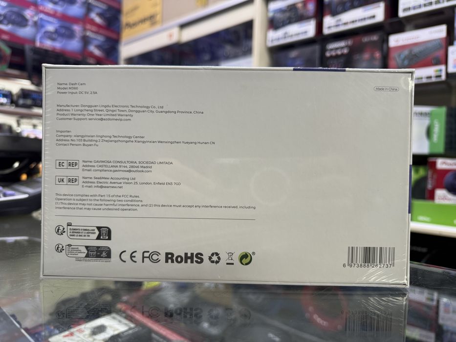 Azdome M360 видеорегистратор