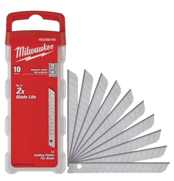 Остриета Milwaukee комплект 9мм.