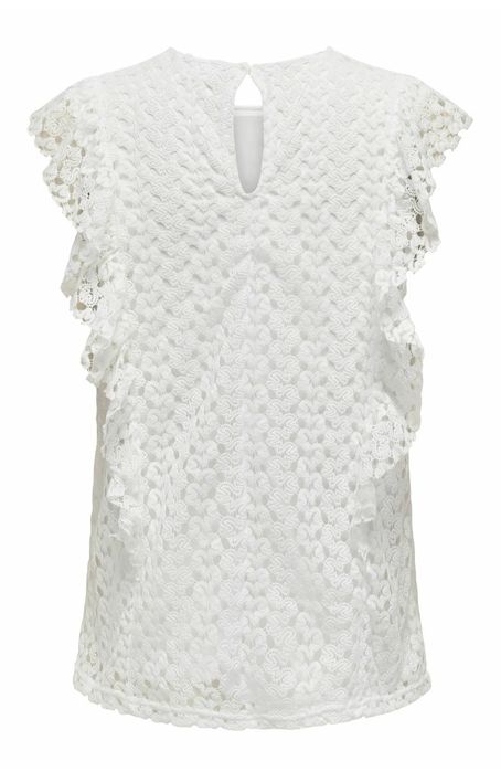 Бяла блуза за бременни Only Maternity