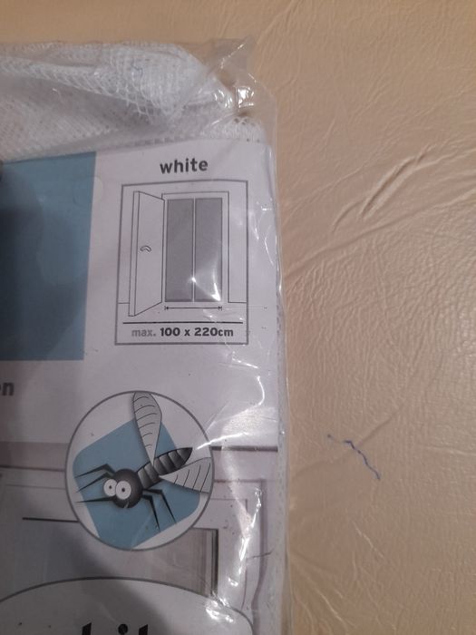 Plasa de  insecte țânțari, muște pt ușa cu magnet