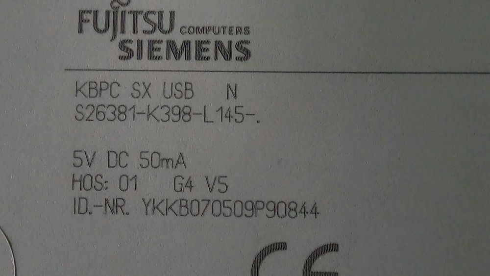 Клавиатура за компютър SIMENS и монитор SAMSUNG