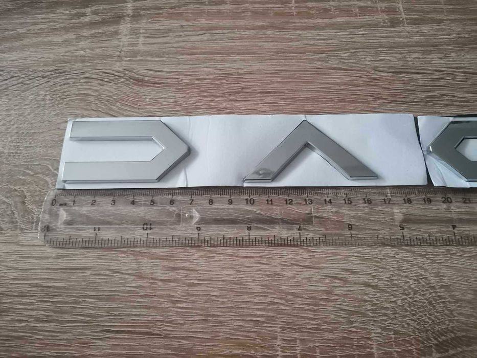 сив надпис Дачия Dacia нов стил