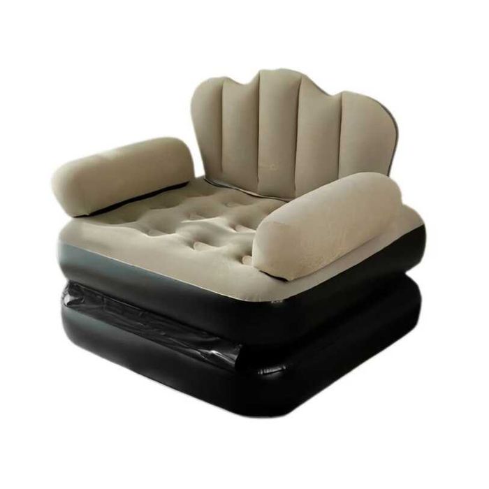 Надуваем разтегателен фотьойл за Туризъм или Вила, изработен от PVC