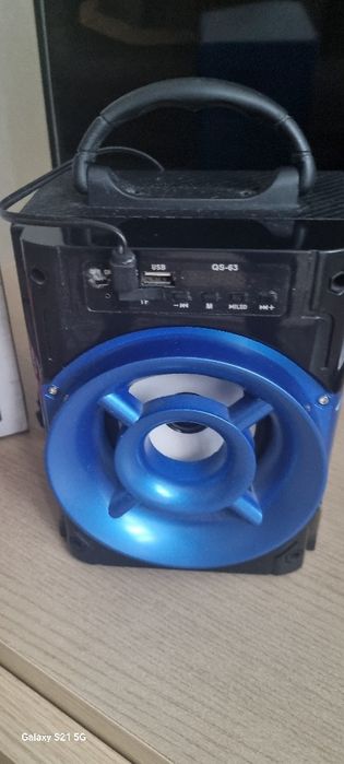 Bluetooth колонка + FM радио + USB  мощная