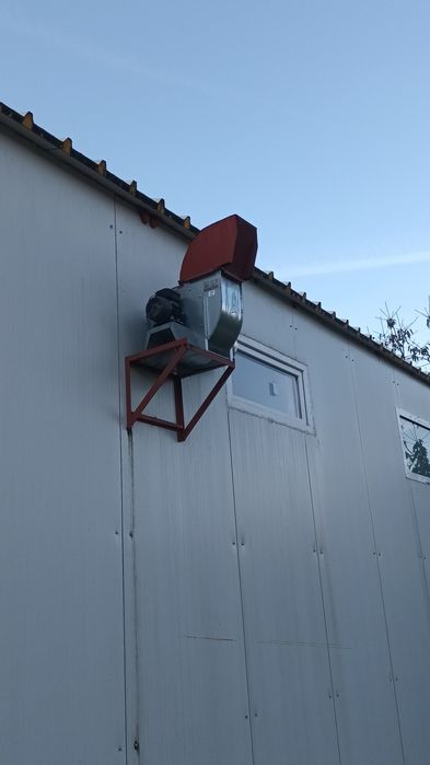 Ventilator industrial pentru aspirare