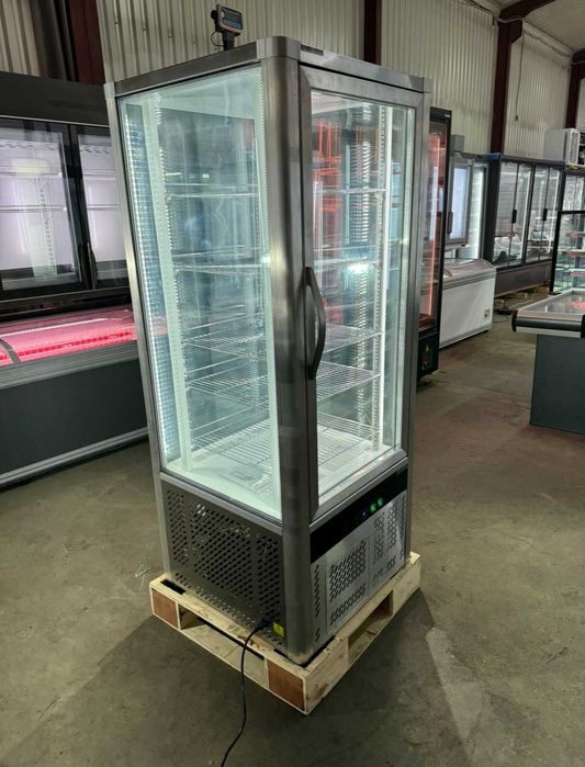 Vitrina Frigorifica Verticala pentru pentru expunere/ 71x71x180cm/ NOU