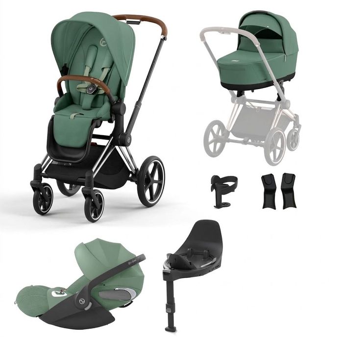 Cybex Priam 4 Leaf Green FULL SET 4 in 1