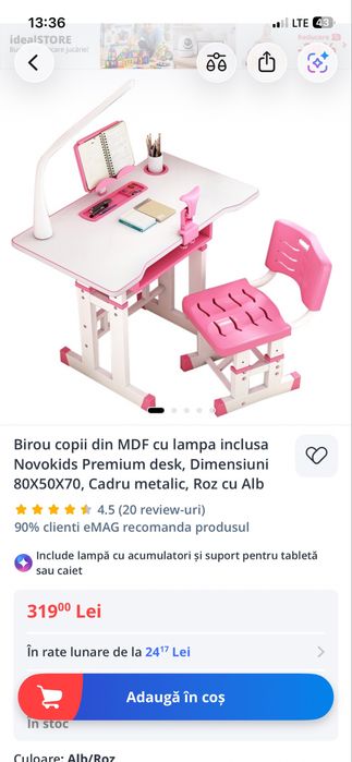 Birou pentru copi