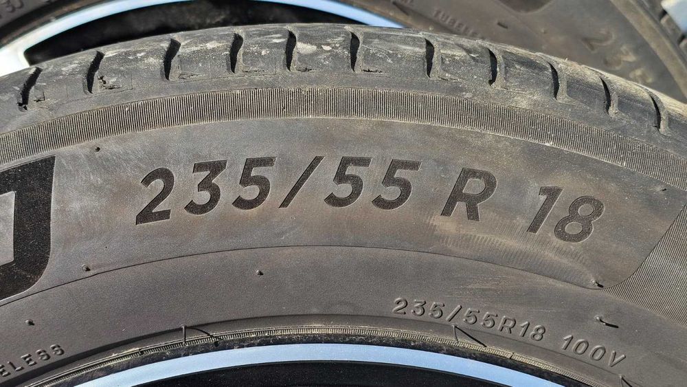 Jante Aliaj VOLVO OEM + Cauciucuri Vara 235 / 55 / R18