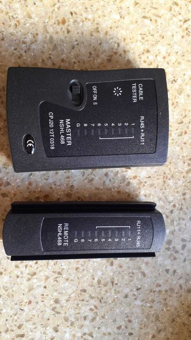 Тестер интернет  телефонного кабеля