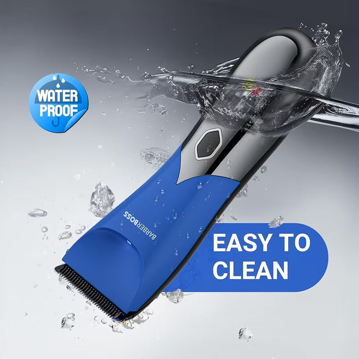 BarberBoss Men's Electric Body Shaver, Rechargeable