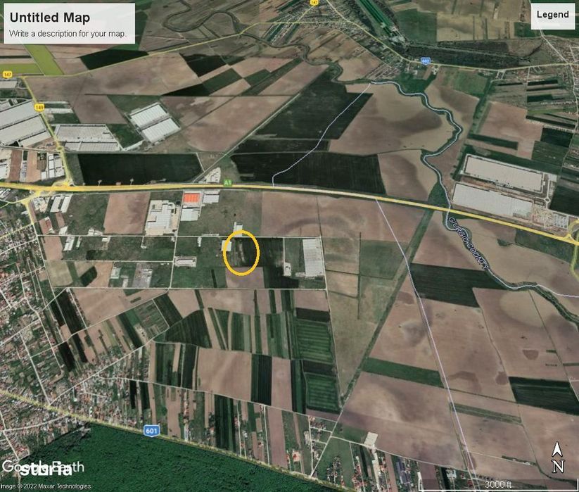 Teren Bolintin Deal A1 Bucuresti - Pitesti