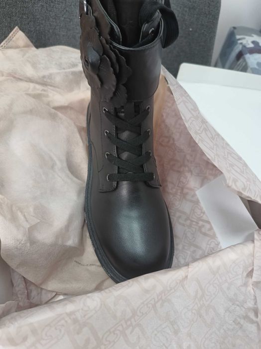 Cizme LIUJu 37 noi/cu detaliu trandafiri