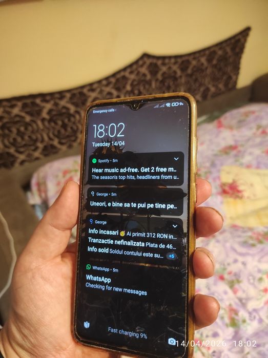 Vand Xiaomi redmi note 8 pro