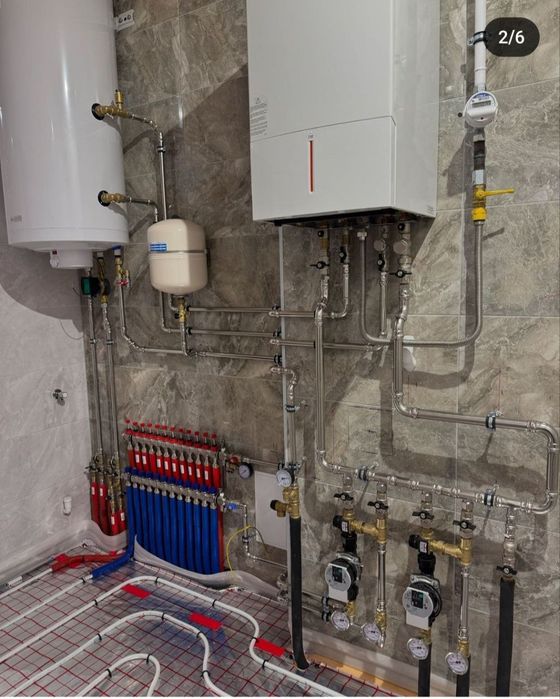 Сантехник топли пол