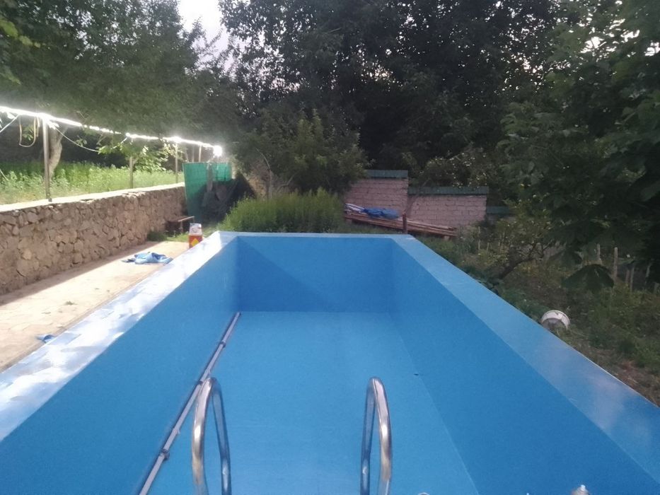 Обшивка бассейнов ПВХ Пленкой , basseyn remont ishlari,