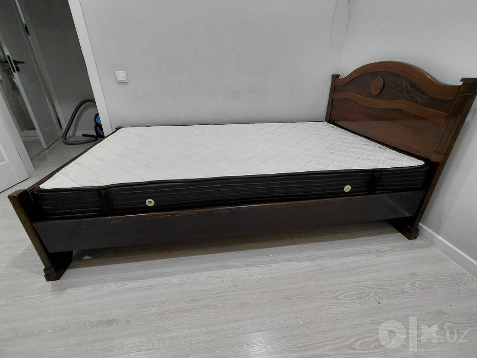 Кровать 120х200 деревянная