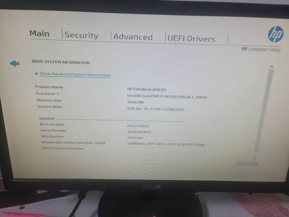 Vand placa de baza laptop HP EliteBook 830 G5