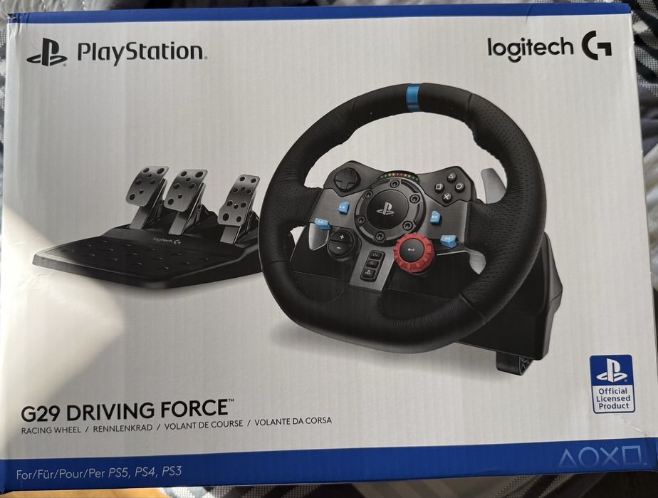 Гаранция 2 години / Logitech G29 волан с педали / Неразопакован