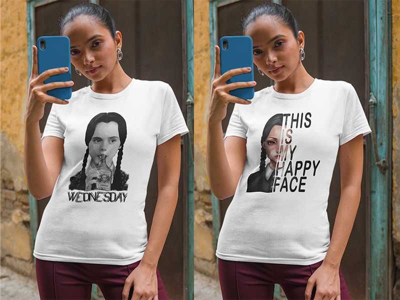 Тениски Wednesday Addams Всички рамери