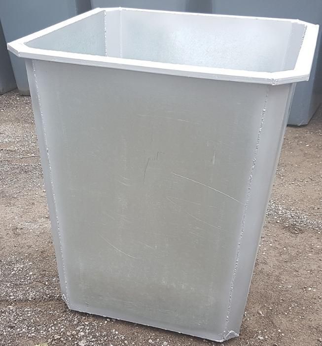 Оцинкованные нержавеющие контейнеры для мусора от 72000 (с НДС)