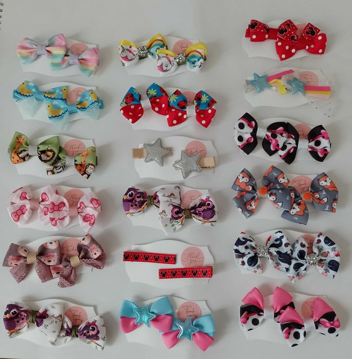 Шноли за коса от плат