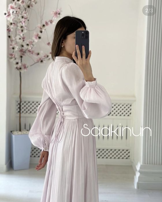 Вечерний платья  органза