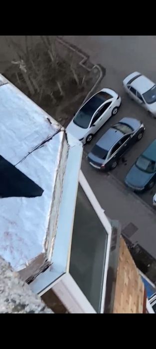 Ремонт балконов крыши, кровля. Альпинист