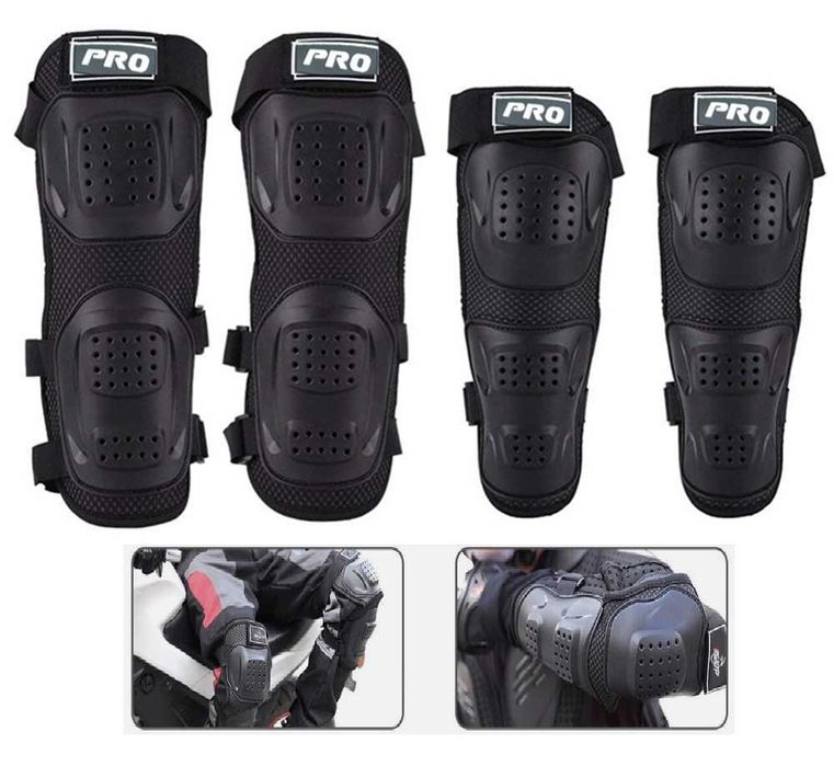 Комплект PRO-X наколенки и налакътници за Мотор - 4 части