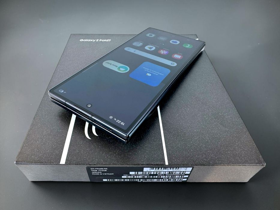 Samsung Galaxy Z Fold 7 5G 512GB Black Отличен! 2г. Гаранция!