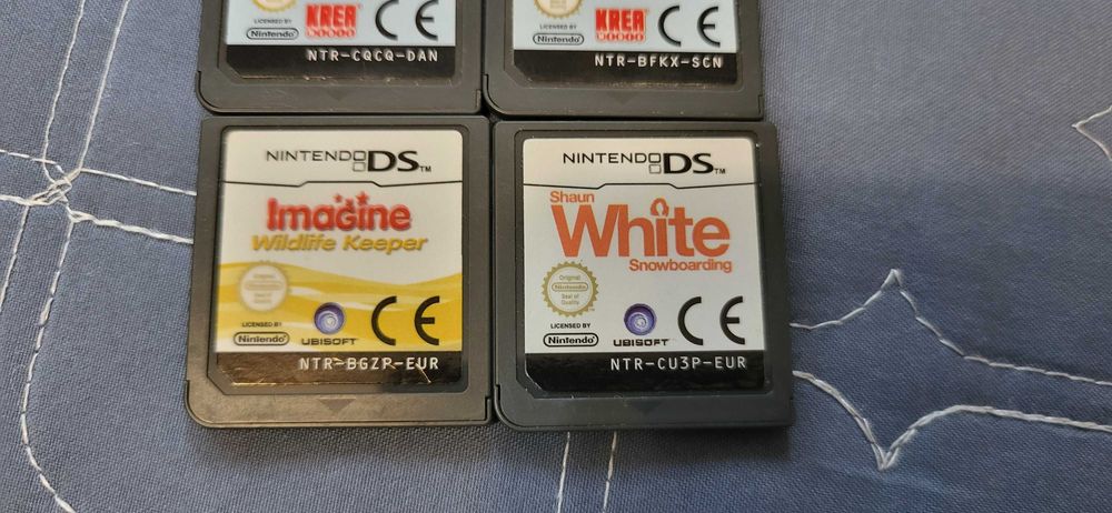 Nintendo DS jocurii  diferite 100 lei 6 bucatii