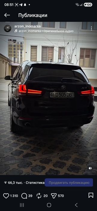 Bmw x5 sotiladi.