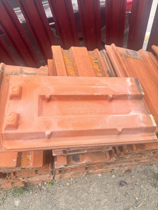 Țiglă ceramicǎ folositǎ