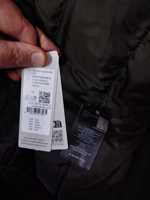 Водоустойчива парка G-Star Raw Vodan M , L , XL , XXL нова мъжка яке