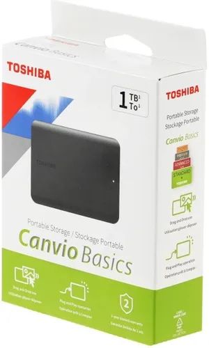 Внешний HDD Toshiba 1 TB жёсткий диск для хранения данных
