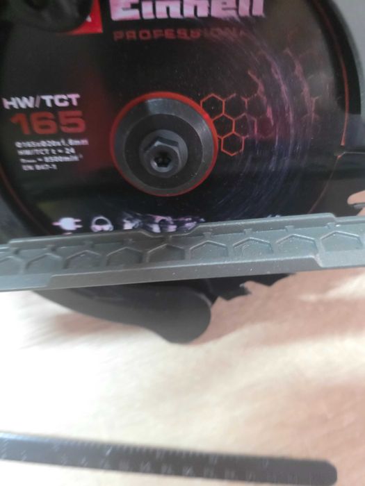 Fierastrau circular pe acumulator Einhell Professional TP-CS 18/165-C Li BL - Solo fara acumulator si fara incarcator